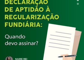 Declaração de aptidão a regularização fundiária